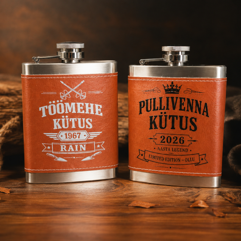 Personaalse trükiga pläsku – 100 ml või 200 ml
