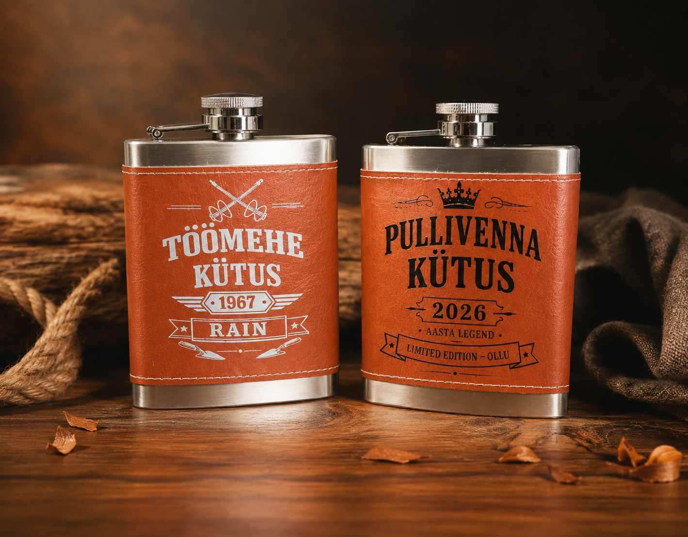 Personaalse trükiga pläsku – 100 ml või 200 ml